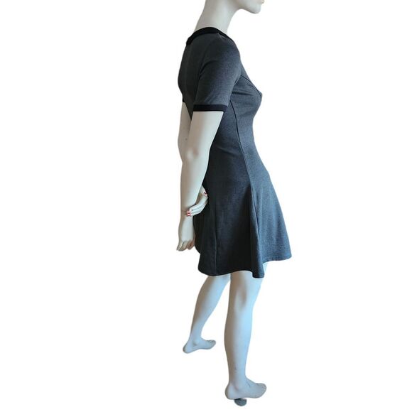 Divided H&M Fit & Flare Dress Short Sleeve Collared Pullover - Picture 2 of 7